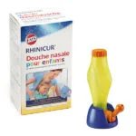 Rhinicur Douche nasale enfant dès 3 ans + 4 sachets de sel de rinçage de 1,25 g