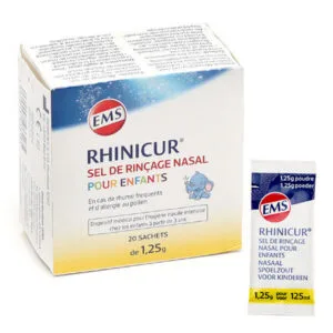 Rhinicur Sel de rinçage nasal enfant dès 3 ans — 20 sachets de 1,25 g