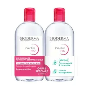 BIODERMA Crealine H2O duo eau micellaire