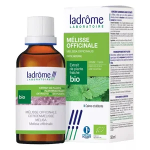 Ladrôme Extraits de Plante Fraîche Bio Mélisse Officinale 50 ml