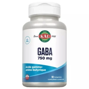 Gaba Acide Gamma-Amino-Butyrique 750 mg KAL 90 comprimés