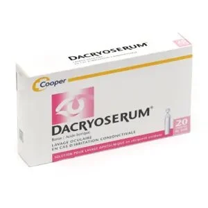 DACRYOSERUM solution pour lavage ophtalmique - 20 unidoses de 5 ml