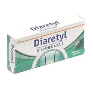 DIARETYL 2 mg gelules (loperamide) - plaquette de 12