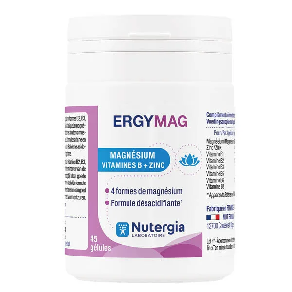 Nutergia Ergymag Magnesium gelules