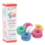 Finger Bob doigtiers filet tubulaire couleurs assorties x6