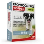 FRONTCONTROL WORMER vermifuge chien jusqu'a 10 kg - 2 comprimes