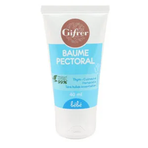 Baume Gifrer pectoral bébé