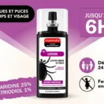 Lotion Répulsive Corps et Visage contre les Tiques & Puces