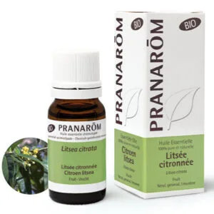 PRANAROM Huile essentielle bio Litsée citronnée Fl/10ml