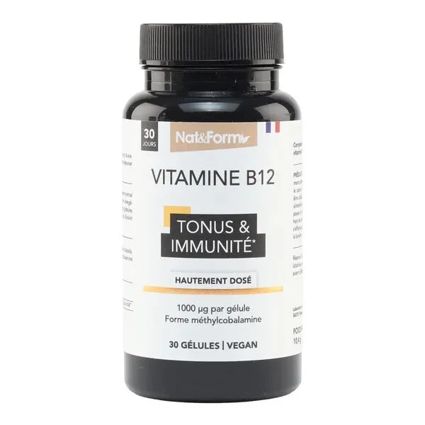 Nat et Form Vitamine B12 gélules