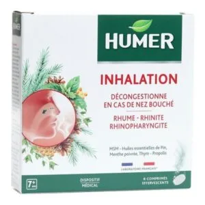 HUMER INHALATION comprimes effervescents