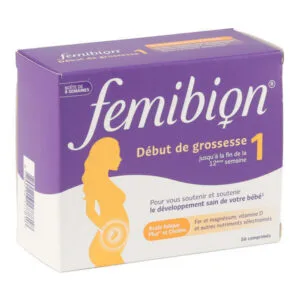 FEMIBION DEBUT DE GROSSESSE 1 Cpr B/56