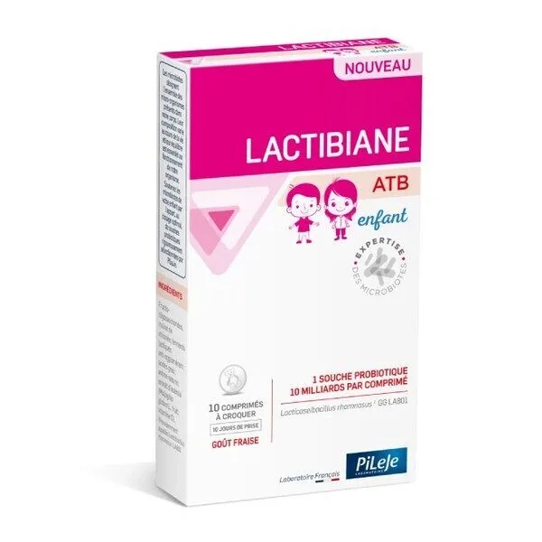 Pileje Lactibiane ATB enfant comprimés à croquer