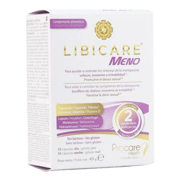 Libicare Meno — 60 gélules (30 jour + 30 nuit)