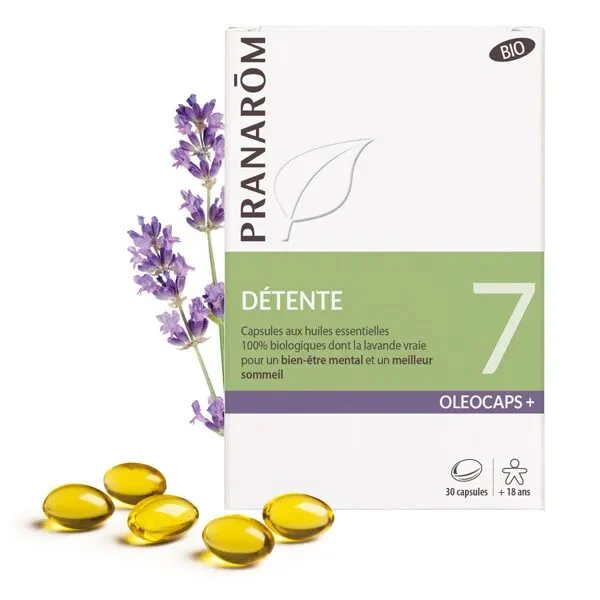 Pranarom Oleocaps 7 Detente Bio capsules