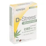 D Stress Relaxation CBD 50 mg & Ashwagandha capsules