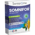 Santarome Somnifor 4 Actions Melatonine 1,9 mg 20 ampoules