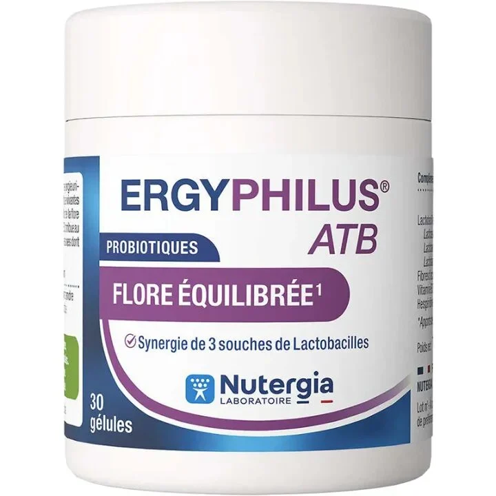 Ergyphilus ATB Nutergia Microbiote 30 gélules