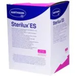 STERILUX ES compresse gaze sterile 17 fils 12 ep 10 x 10 cm, 25 sachets de 5