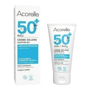 Creme solaire bebe SPF 50+ Bio