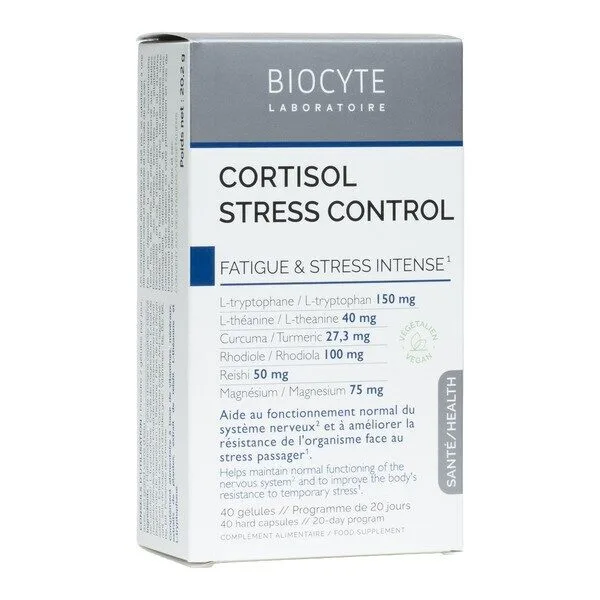 Biocyte Cortisol Stress Control gélules