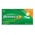 Berocca sans sucre goût orange — 30 comprimés effervescents