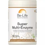 Be-Life Super Multi-Enzyme Complexe d'Enzymes et d'Acides Aminés 60 gélules