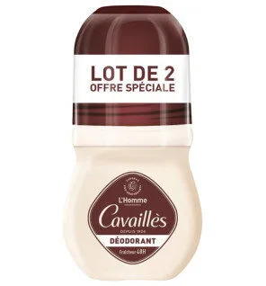 Rogé Cavaillès Dermato 48 h Homme Déodorant roll-on — lot de 2 x 50 ml