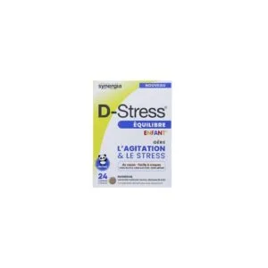 Synergia D-Stress Equilibre Enfant comprimes a croquer