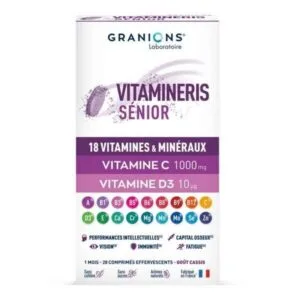 Granions Vitamineris Senior comprimés effervescents