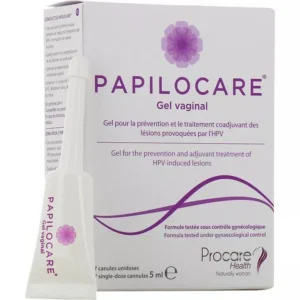 Papilocare Gel vaginal réépithélisant — 7 canules unidoses de 5 ml
