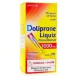 Doliprane Liquiz 1000 mg, suspension buvable en sachet — boîte de 8