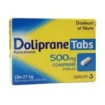 Doliprane Tabs 500 mg, comprimé pelliculé — boîte de 16