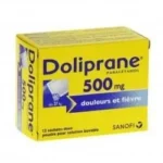 Doliprane 500 mg, poudre pour solution buvable en sachet-dose — boîte de 12