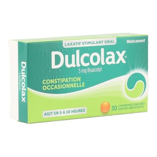 Dulcolax 5 mg — 30 comprimés gastro-résistants — présentation française
