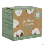 Les Petites Choses Tampon coton bio sans applicateur Normal — 18 unités