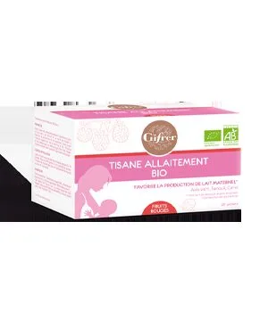 Gifrer tisane allaitement bio fruits rouges