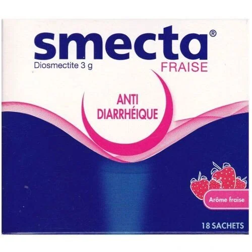 Smecta 3 g fraise — 18 sachets