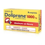 Doliprane 1000 mg comprimés - boîte de 8