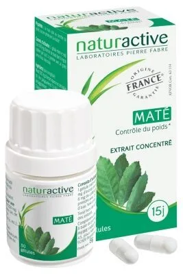 NATURACTIVE PHYTOTHERAPIE Maté Gél Pilulier/30