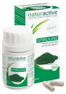 NATURACTIVE PHYTOTHERAPIE Spiruline Gél Pilulier/60