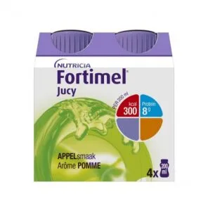 Fortimel Jucy Pomme — 4 bouteilles de 200 ml