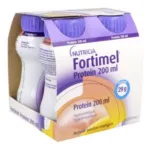 Fortimel Protein Pêche-Mangue — 4 bouteilles de 200 ml