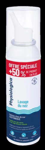 Spray isotonique Physiologica eau de mer