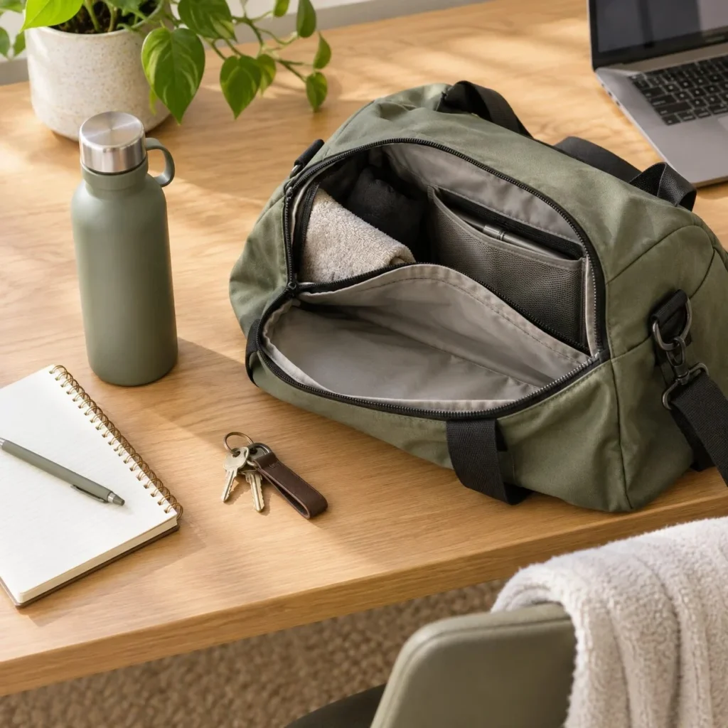 Illustration de routine sportive — accessoires non inclus