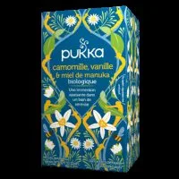 Pukka Camomille, Vanille et Miel de Manuka bio - 20 sachets
