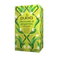 Pukka Citronnelle et Gingembre bio - 20 sachets