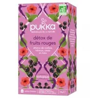 Pukka Infusion de fruits rouges bio (ex Detox) - 20 sachets