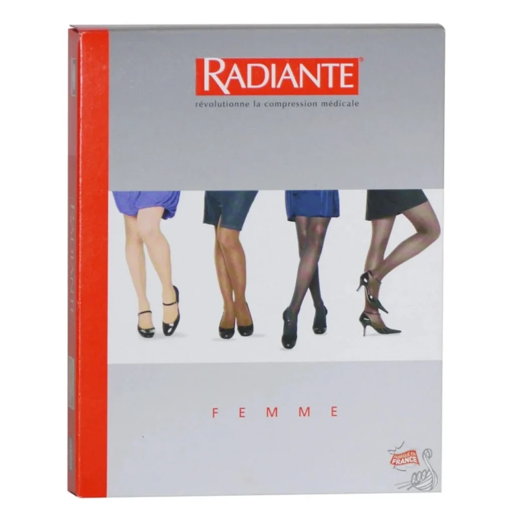 RADIANTE 94 Bas cuisse antiglisse homme chair T5M