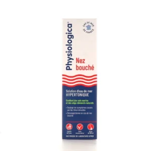 Spray hypertonique Physiologica eau de mer